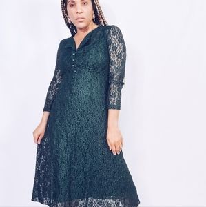 Lace Midi Dress